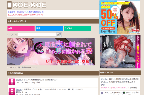 KOEKOEのKV